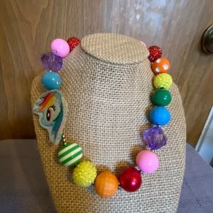 Rainbow Dash Bubblegum Necklace